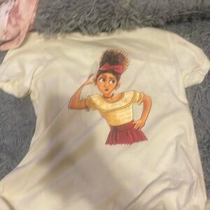 dolores shirt with mtv pink shirt